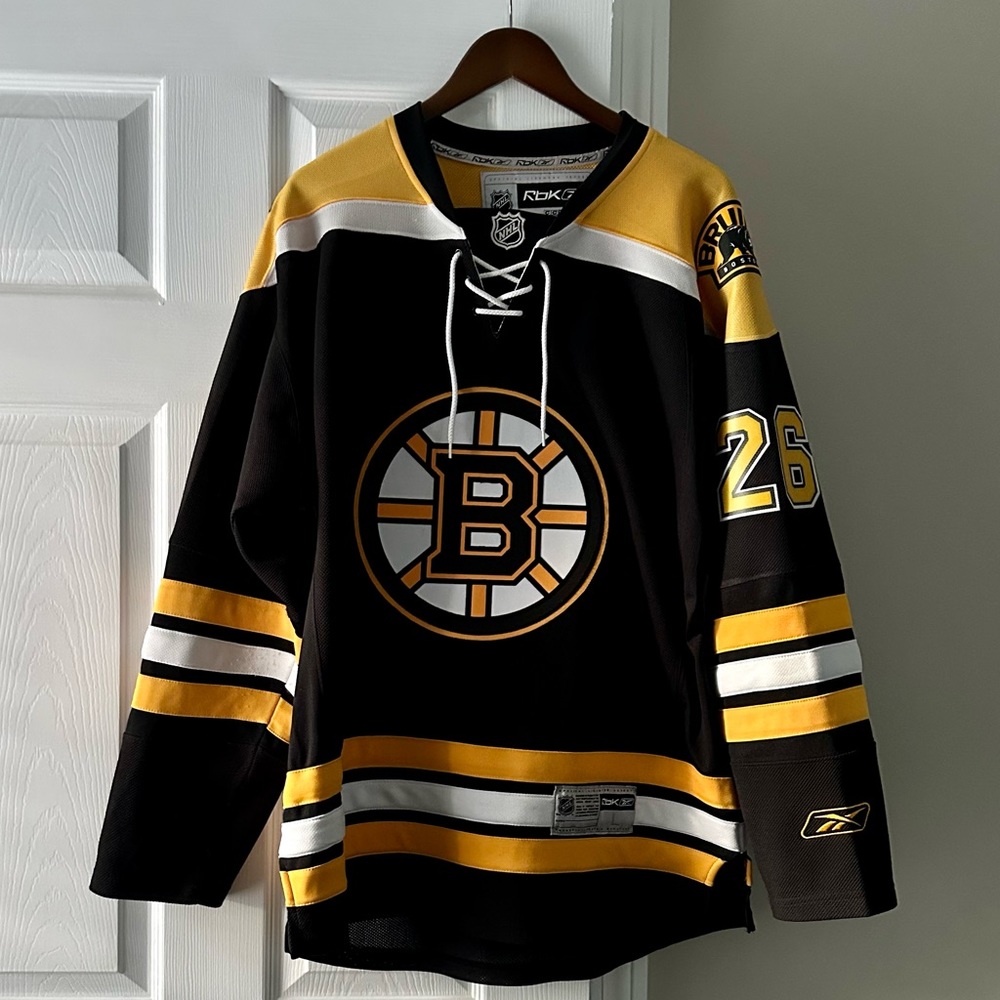 Authentic Reebok Boston Bruins Jersey